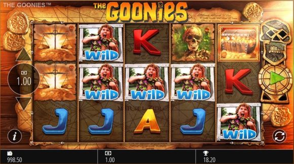 The Goonies Slot by BluePrint Gaming | Casino Flicks